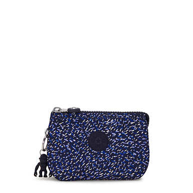 Creativity Small Printed Pouch - Cosmic Navy